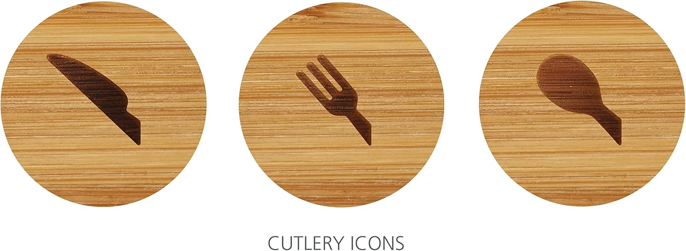 Joseph Joseph Drawerstore Bamboo Compact Cutlery Organiser image number 4