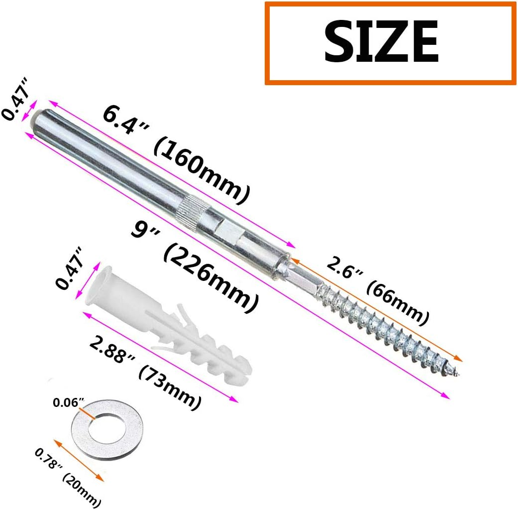 4Pcs 6-2/5" Floating Shelf Invisible Support Bracket,Hidden Shelf Support Brackets Hardened Concealed Floating Shelf Blind Wall Shelf Floating Shelf Metal Brackets image number 2