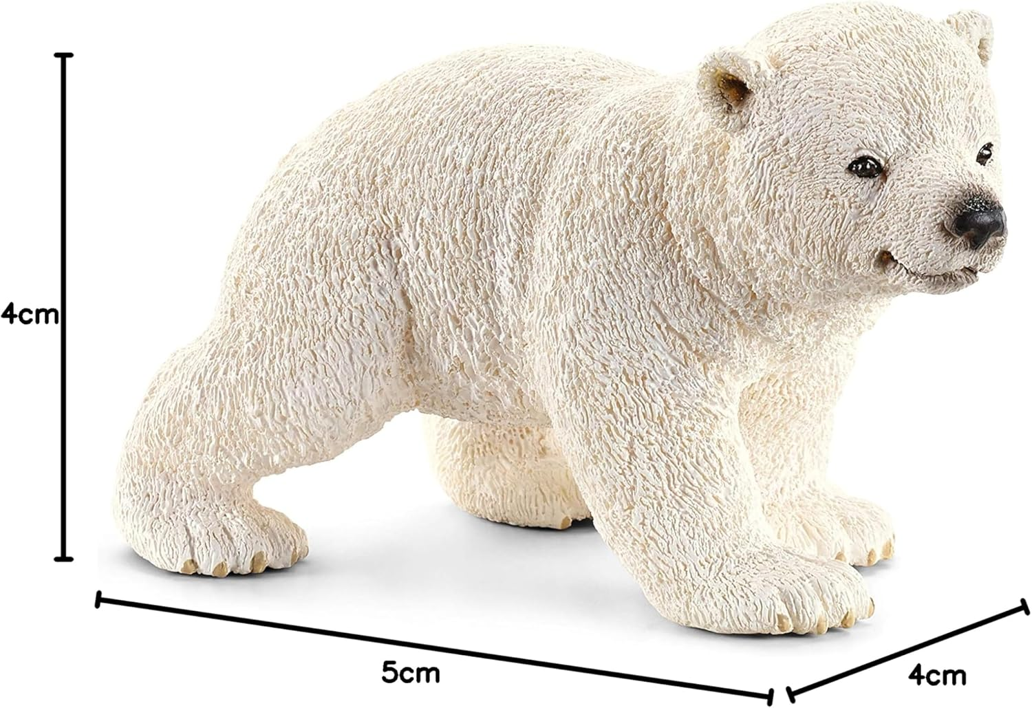 Schleich - Polar Bear Cub Walking image number 3