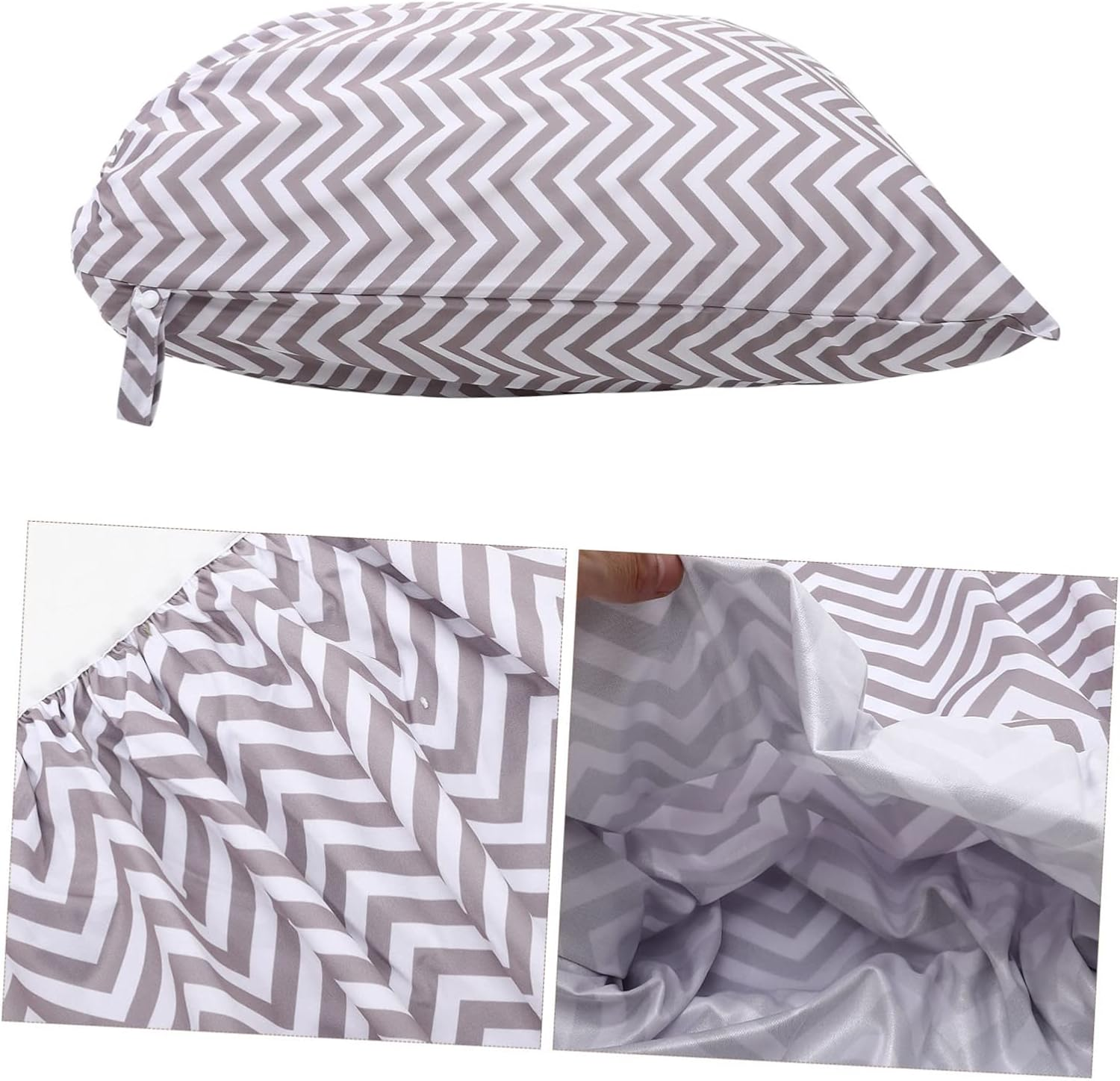 Abaodam Diaper Pouch for Men Diaper Bag Pouch Hanging Rope Elastic for Storage image number 6