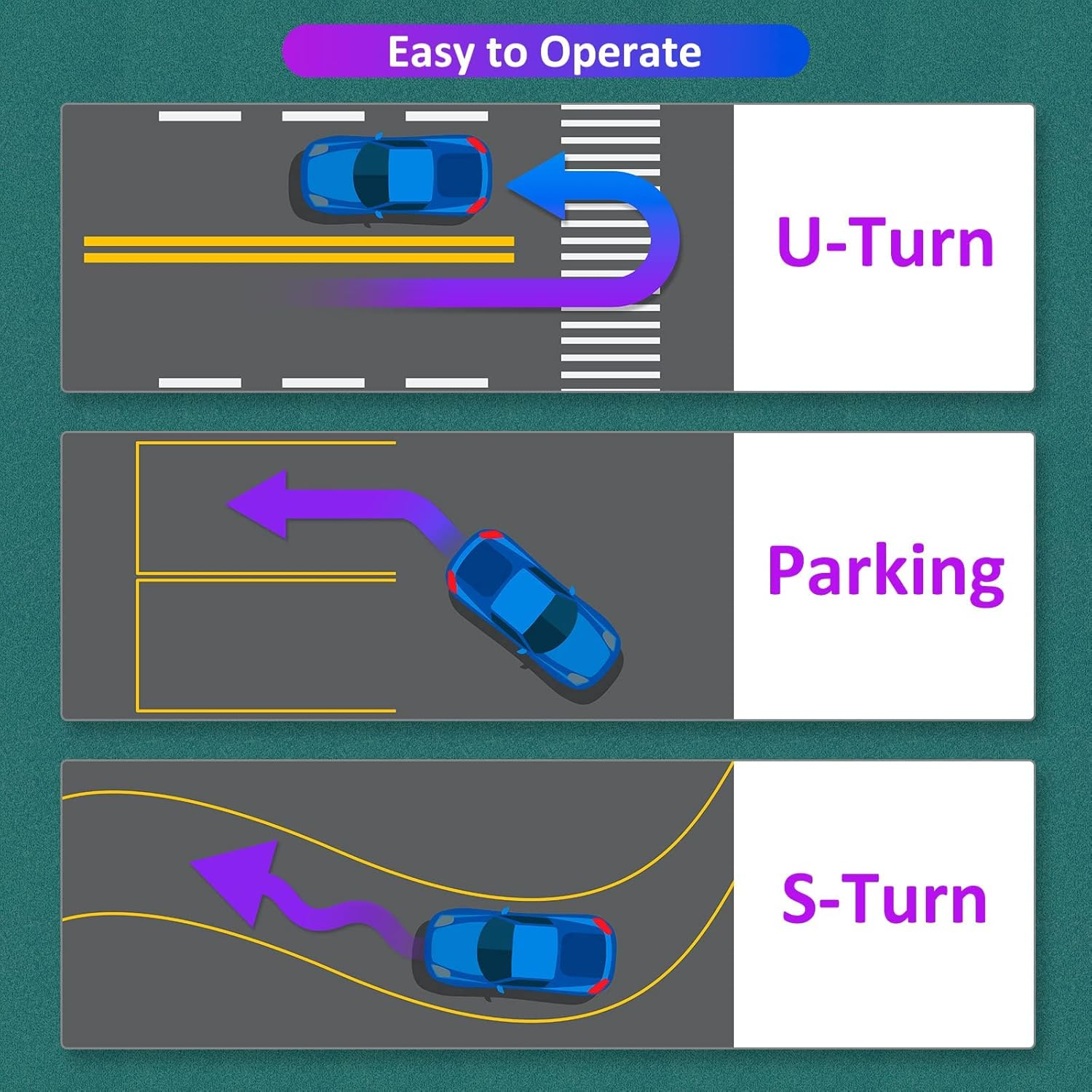Steering Wheel Knob Ball Rotator Auxiliary Power Boost Control Handle Ball Suitable for Most Vehicles, Cars, Trucks, Boats, Marine, Black (1 Pack) image number 5