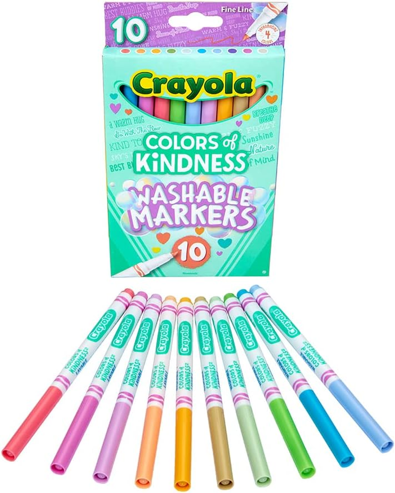 10Ct COK Fineline Wash Markers image number 5