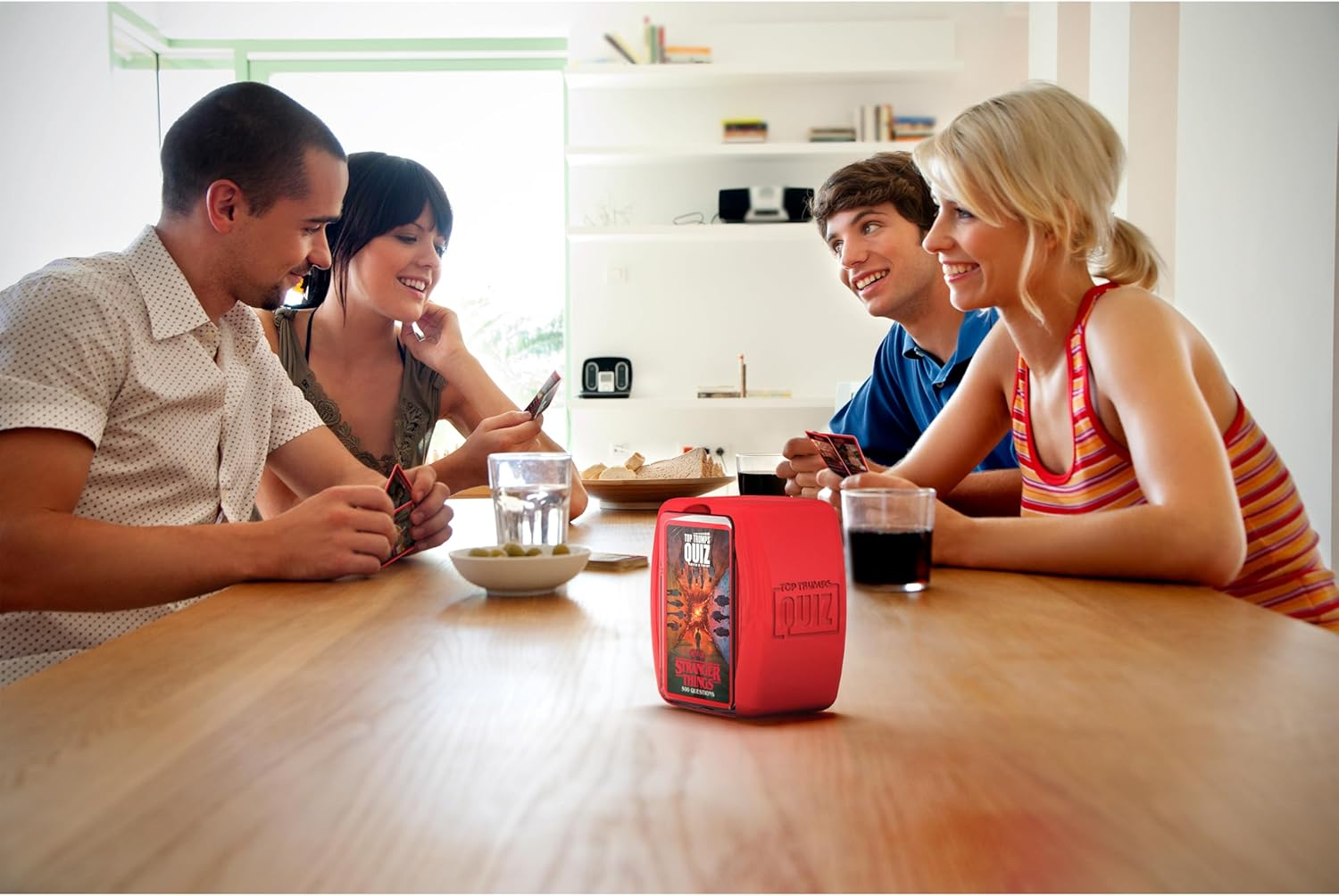 Top Trumps Quiz Stranger Things Edition - Are You Truly an Expert? - Prove Your Knowledge on This Stranger Things Quiz Card Game - 2+ Players Aged 15+ image number 1