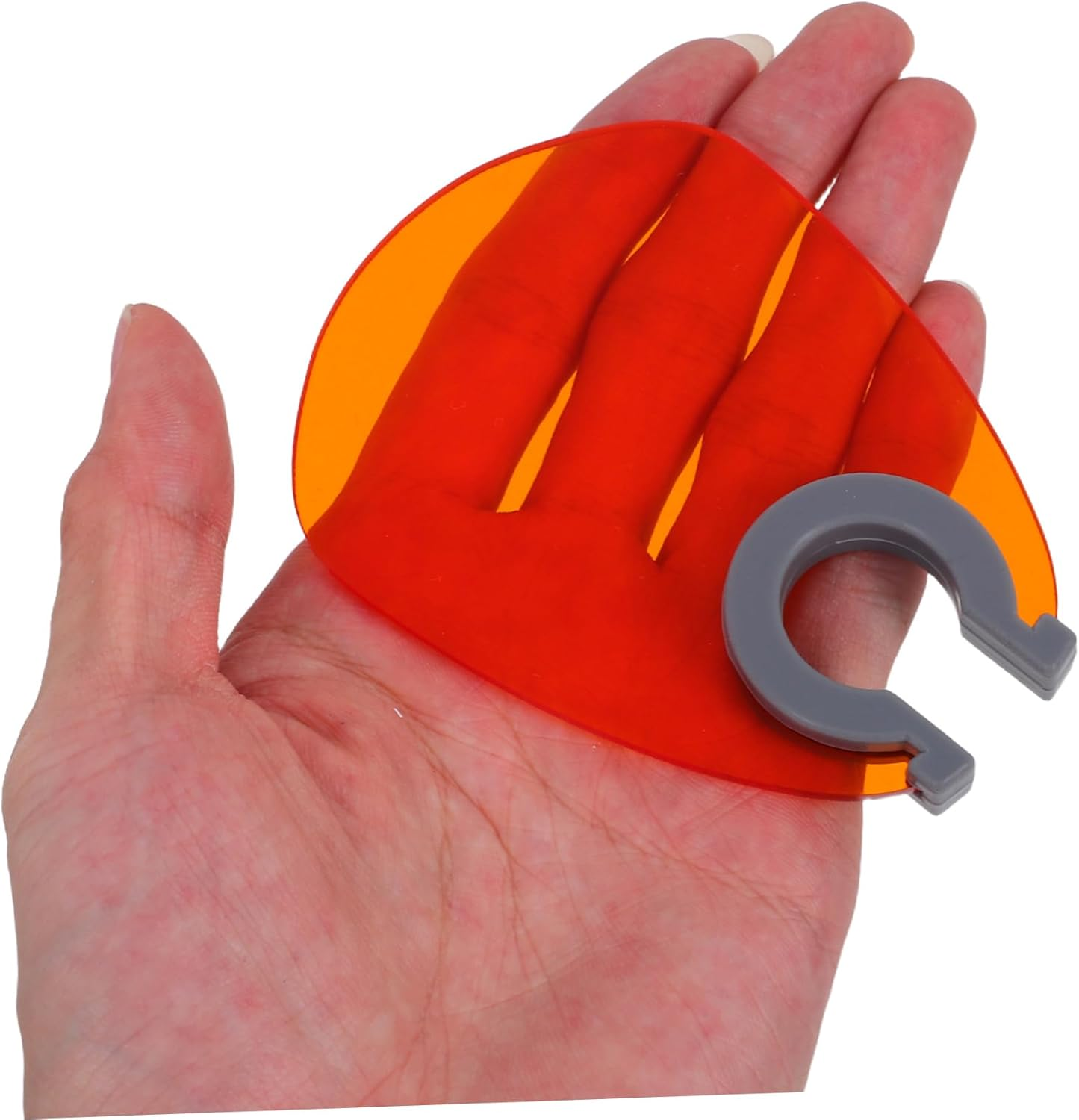 WOFASHPURET 2Pcs Fan Shaped Nail Lamp UV Protective Shield Blue Light Blocking Covers Lightweight Nail Lamp Safety Accessories for Salon and Home Use