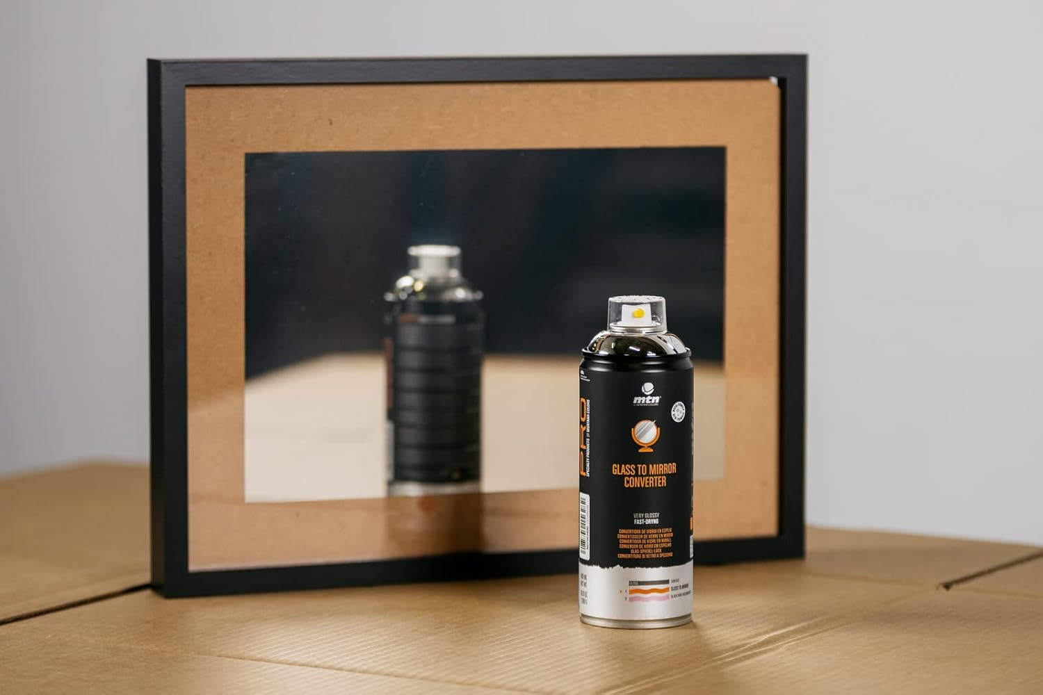 Montana Colors MTN PRO Glass to Mirror Efect Spray Paint, 400 Ml image number 1