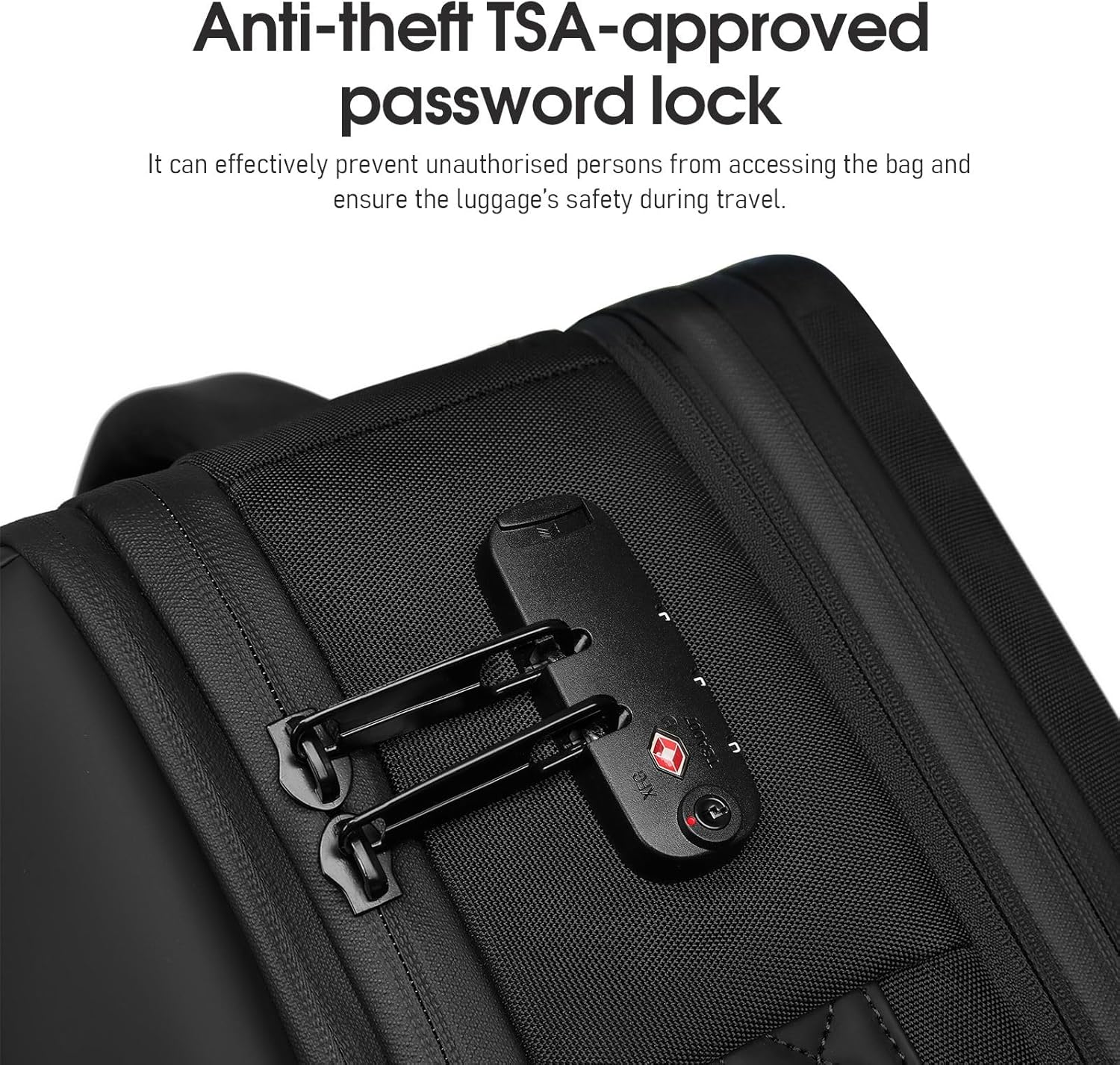 Travel Backpack Vacuum Compression Air-Back Expandable Vacpack Backpack with Water Resistant anti Theft Backpack with USB Charging Port Carry on Luggage Vac Packing Bag for Airplane 39-55L image number 3