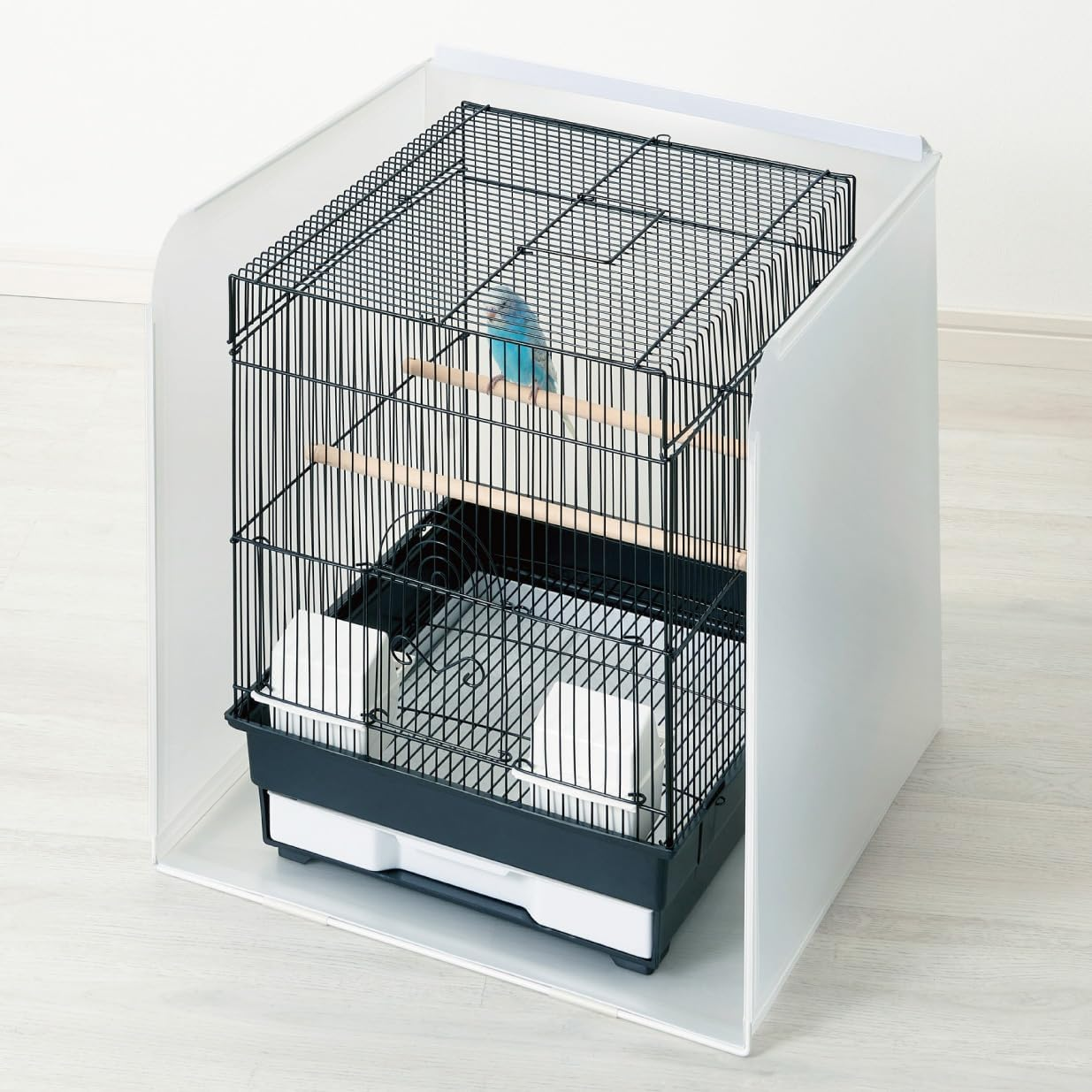 Bonbi Plastic Screen Mini Animal S Cage Scatter Guard for Small Animals image number 6