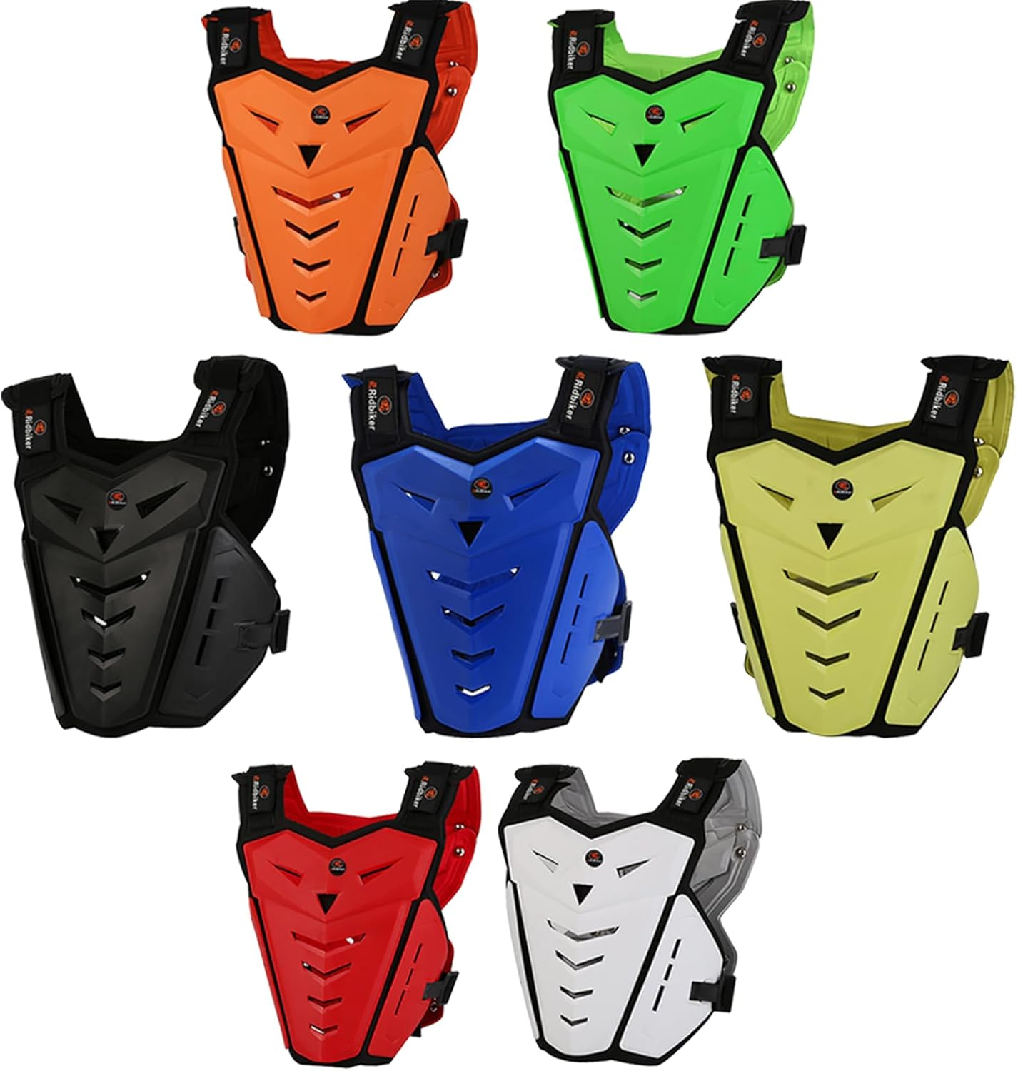 Motorcycle Body Armor Vest Dirt Bike Chest Back Protector Motocross Gear, for Adult Powersports Protective Gear image number 1