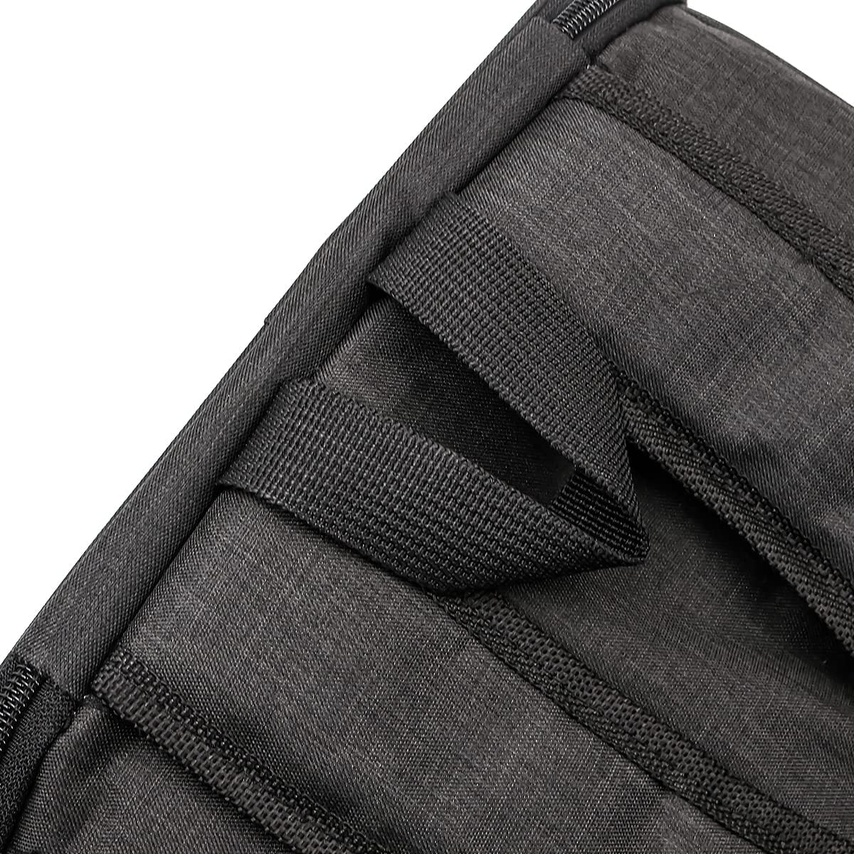 NUZAMAS Insulated Lunch Cooler Backpack Bag 18L Waterproof Picnic Backpack Womens Mens Hot Cold Freezer Dring Storage Food Container for Travel Fishing Hiking Beach School Office Camping BBQ (Black) image number 5