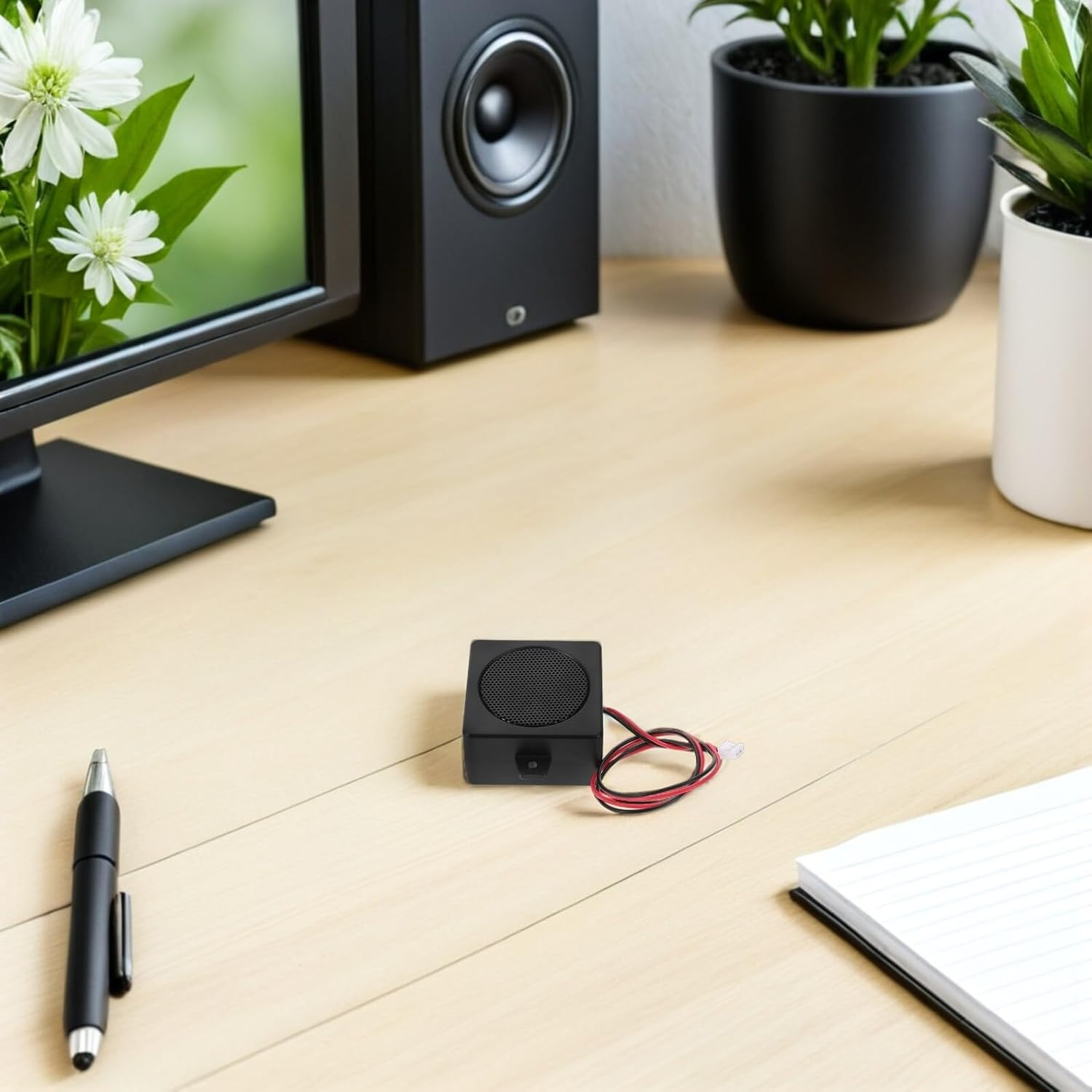 Kisangel 2Pcs 5W 4Ohm Full-Range Mini Speakers with Single Cavity, Wired Small Audio Speaker for Advertising Displays and LCD Monitors, Lightweight Portable Sound System for Outdoor Use image number 5