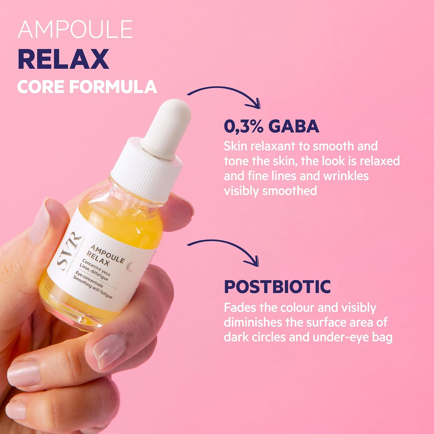 SVR Ampoule Relax Trattamento Notte Concentrato Rilassante Contorno Occhi, 15 Ml image number 5