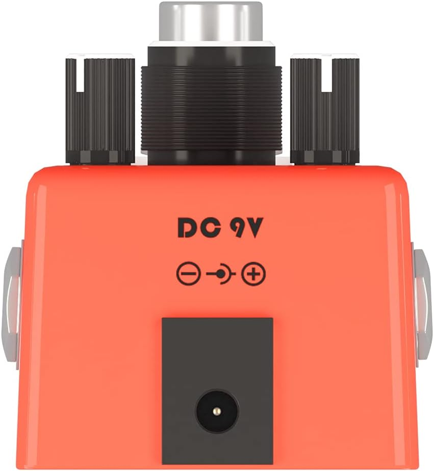 Iset Overdrive Guitar Pedal Mini Single Guitar Effect Pedal for Electric Guitar Bass True Bypass - Black image number 6