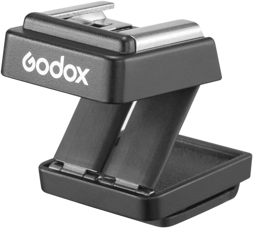 Godox FS-R Hot Shoe Riser, Godox FS R Flash Riser for Manual Flash GODOX IM30 IM20 IM22, No Blocked Edge, Tilt Adjustment for Bounce Lighting image number 2