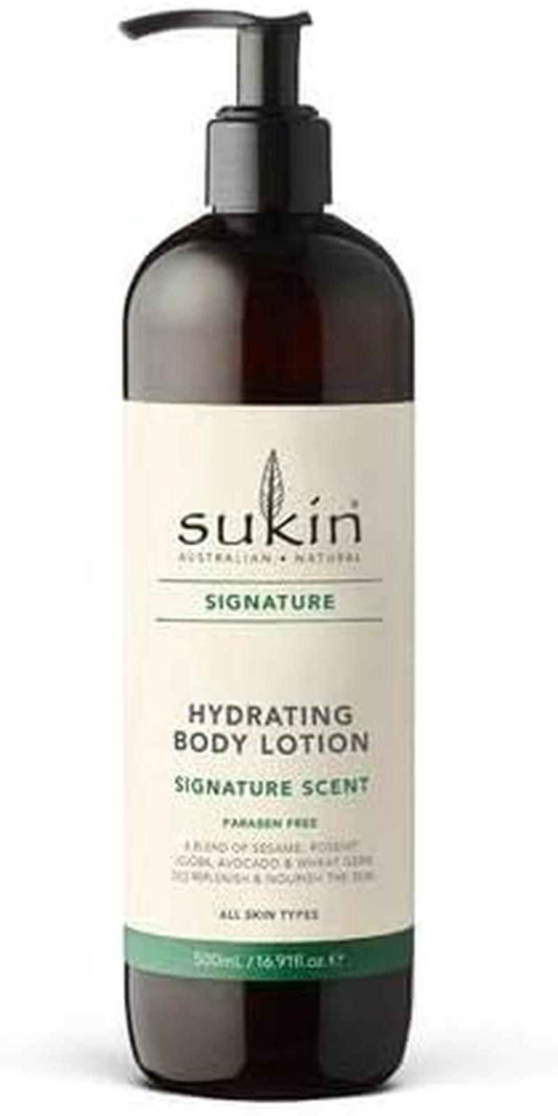 3 PACK of Sukin Signature Botanical Body Wash 500Ml