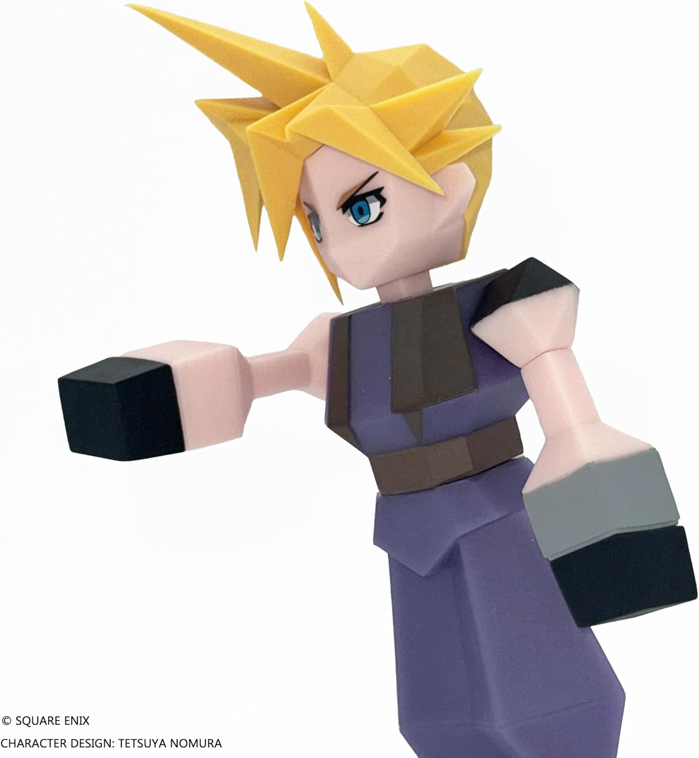 SQUARE ENIX Final Fantasy VII Polygon Soft Vinyl Figure - Cloud Strife image number 5