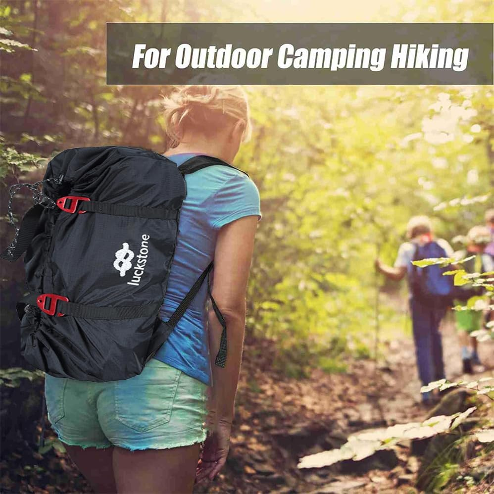 Rock Climbing Rope Bag Portable Foldable Climbing Bag Waterproof Rock Climbing Package and Adjustable Shoulder Straps Large Capacity Backpack Ultralight Outdoor Hike Gear Equipment image number 2