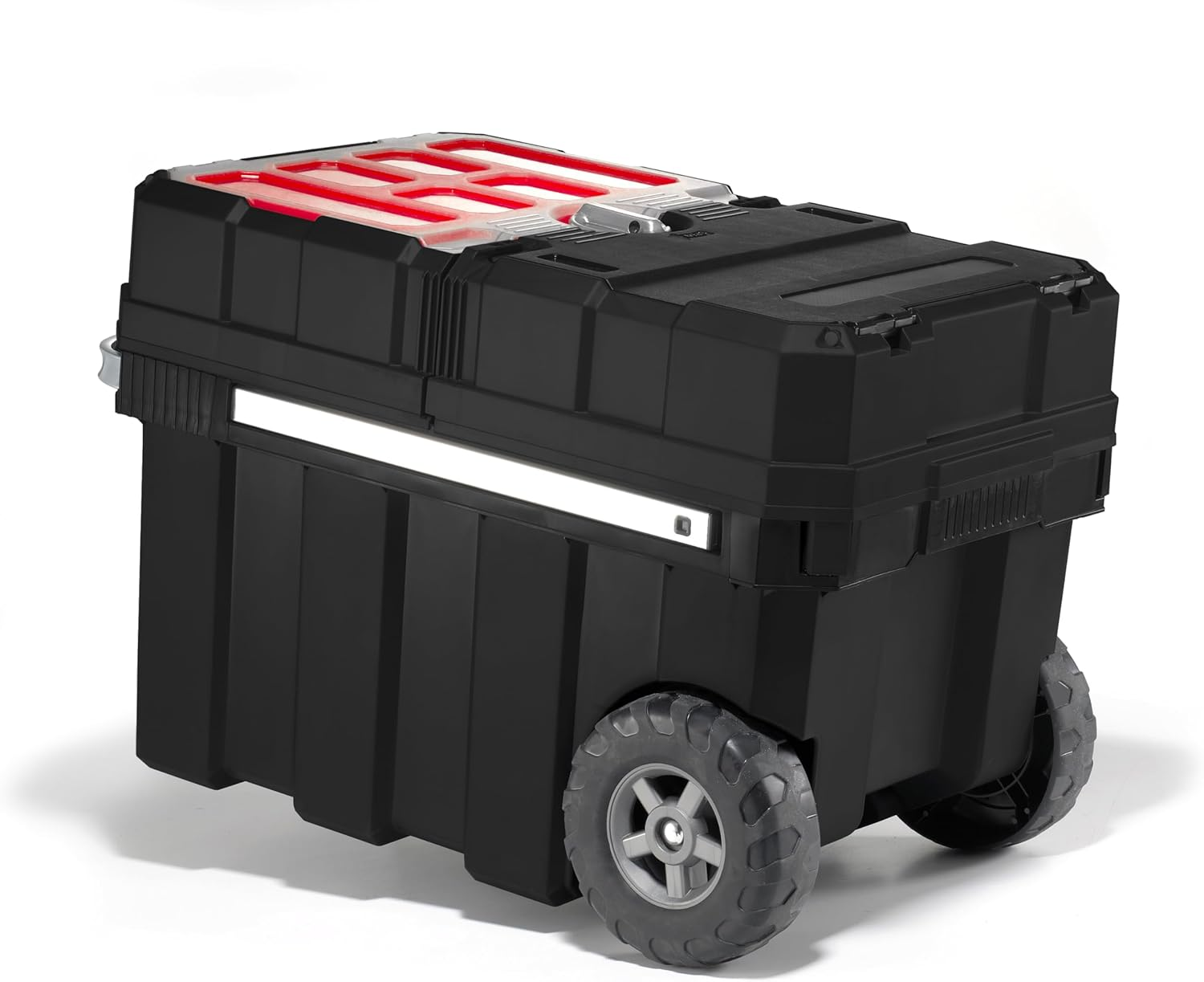 Keter New Masterloader Portable Rolling Tool Box Storage Organizer image number 6