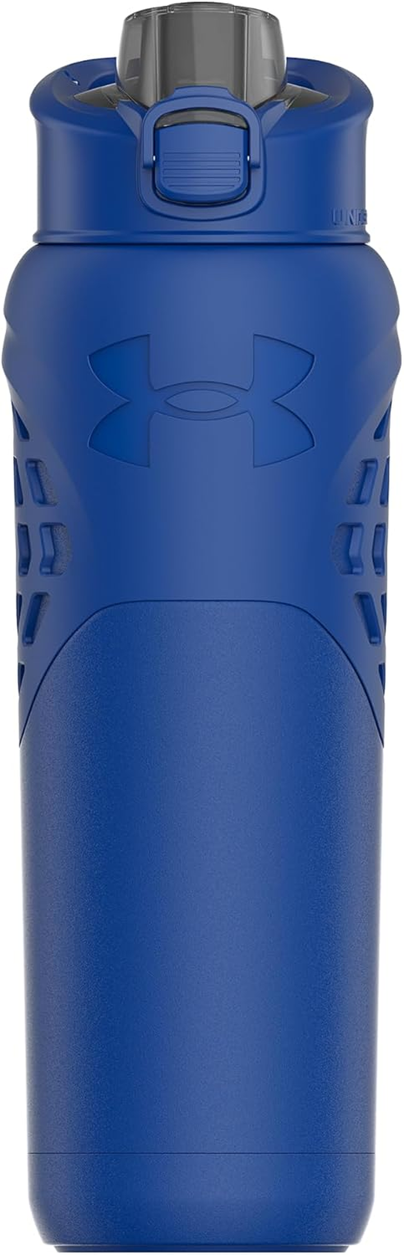 Under Armour 24Oz Stainless Steel Water Bottle, Insulated, Carabiner Easy Carry Hook, Leak Proof, Kids & Adults, All Sports, Gym - Slate Grey image number 3