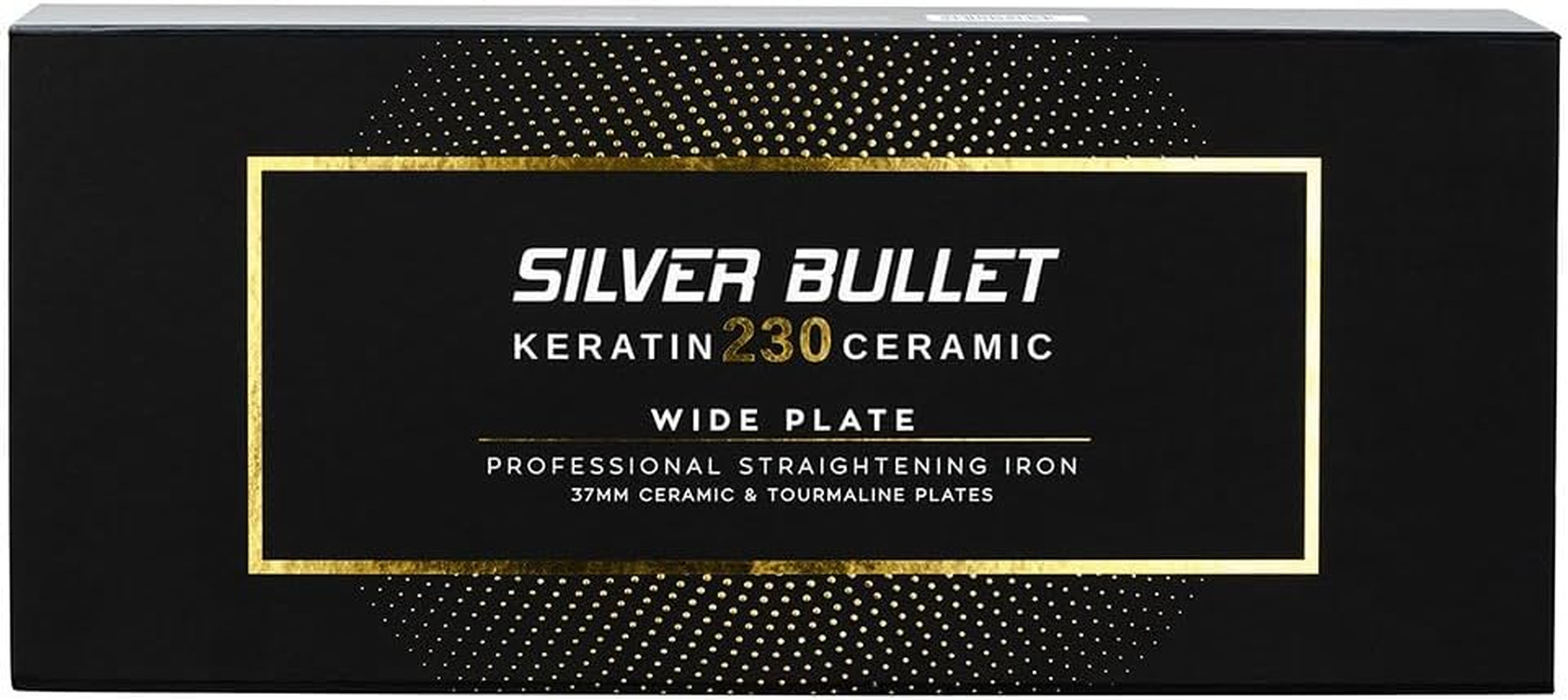 Silver Bullet NEW Keratin 230 Ceramic Wide Plate 37Mm Hair Straightener 900424 image number 4
