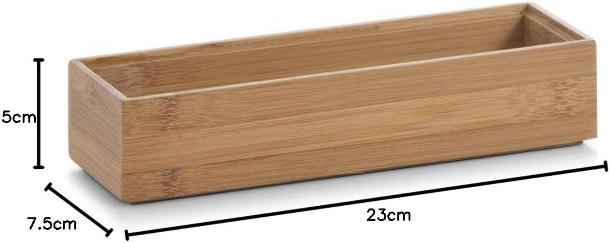 Zeller Storage Box Bamboo 23X7,5X5Cm, Wood, Multi-Colour image number 5