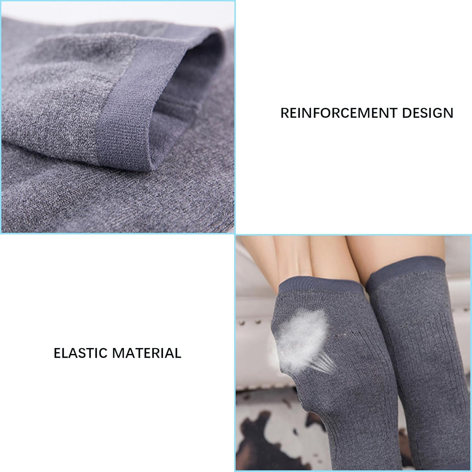 Knee Warmers,Knee Sleeves for Men Women Knee Sleeve, Support Leg Warmth in Winte and Joint Pain Relief for Arthritis Knee Thermal, Bicycle Skiing Running Knee Pads image number 5