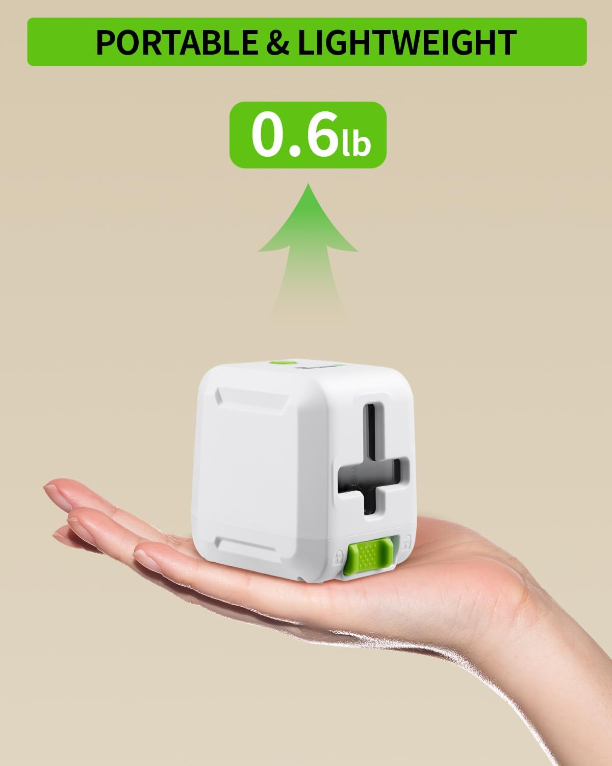 Laser Level, Firecore 82Ft Self Leveling Lazer Level, Green Cross Line Leveler Tool with Brightness Adjustment, DIY Laser Level for Picture Hanging and Indoor Projects, Battery, Carry Pouch Included image number 5