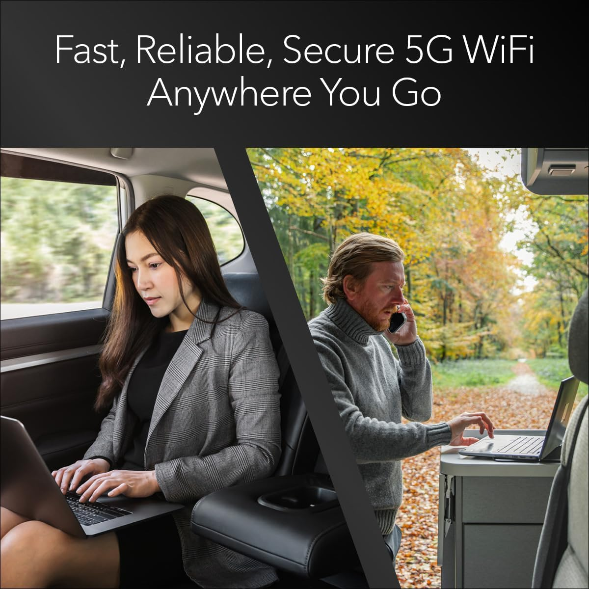 NETGEAR Nighthawk M6 Pro Mobile Hotspot 5G Mmwave, 8Gbps, Unlocked, Telstra, Optus, Vodafone, International Roaming 125 Countries, Wifi 6E, Portable Device for Travel, Modem Wireless Router (MR6550)