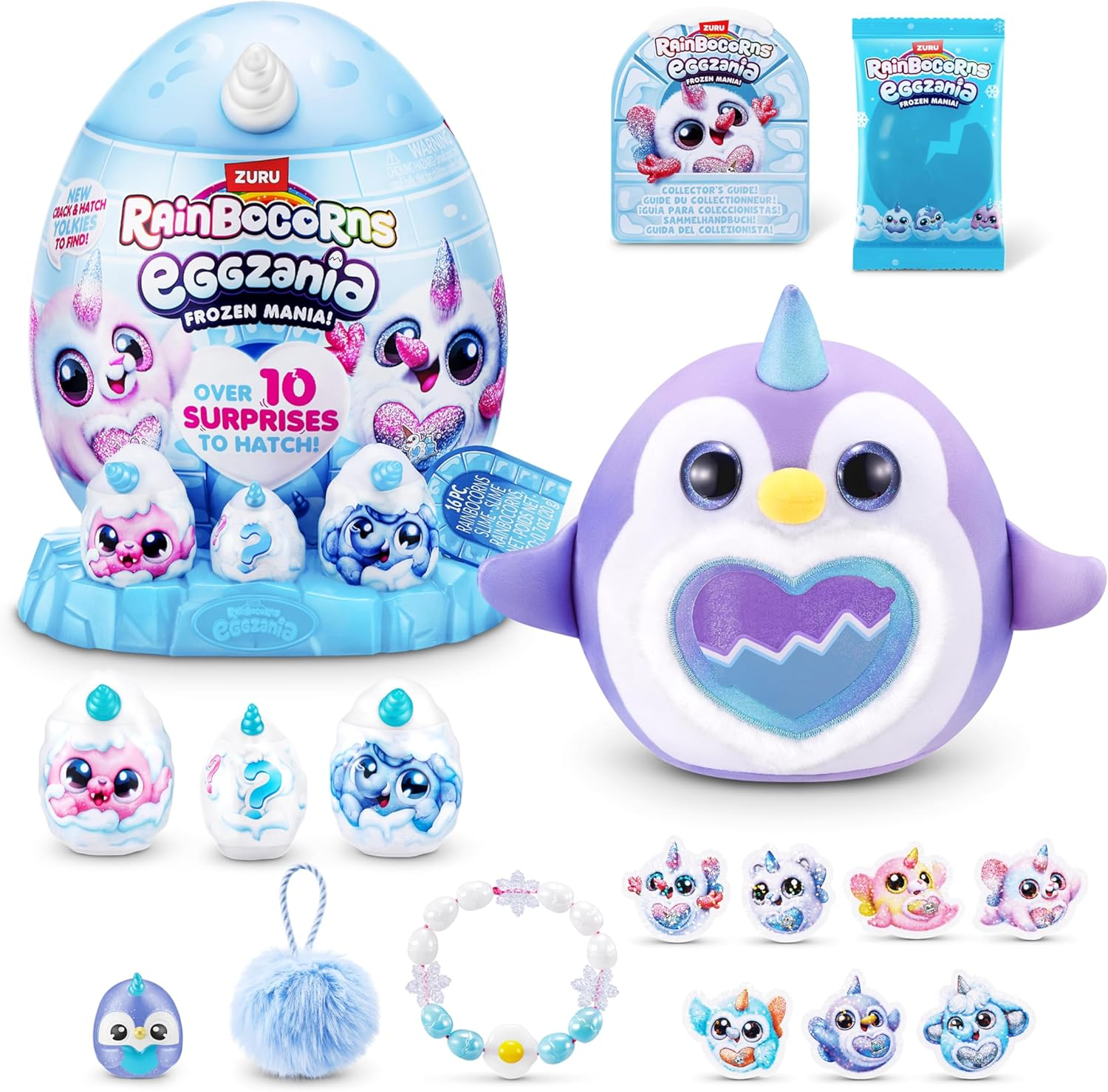 ZURU Rainbocorns Eggzania Frozen Mania Series 1 image number 2