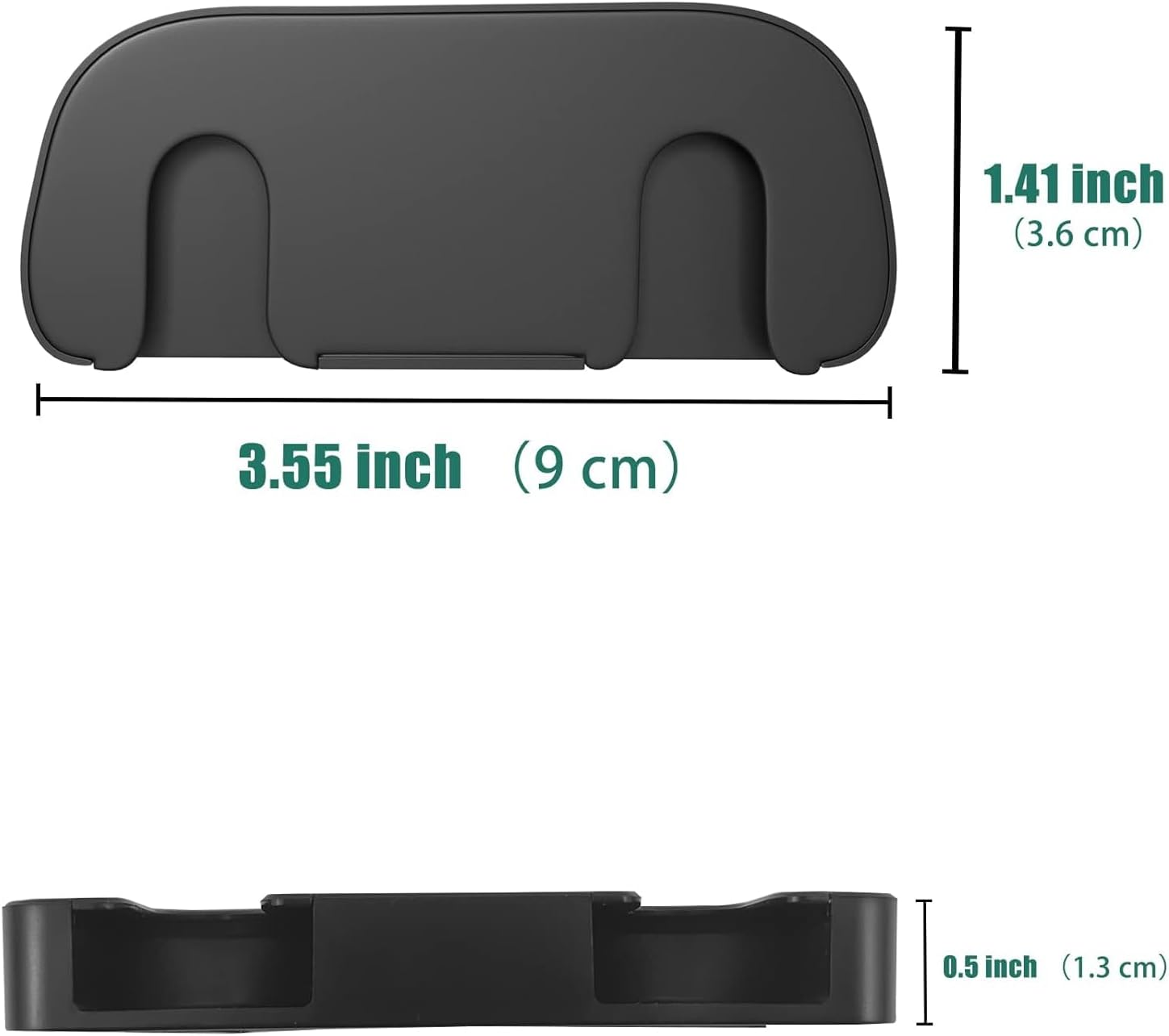 2 Pcs Controller Desk Mount Fit for Playstation 5/Playstation 4 Controller, PS5 Controller Holder Storage Rack, No Drilling Stick under Desk Stand Hanger for PS4 Gaming Controllers image number 5