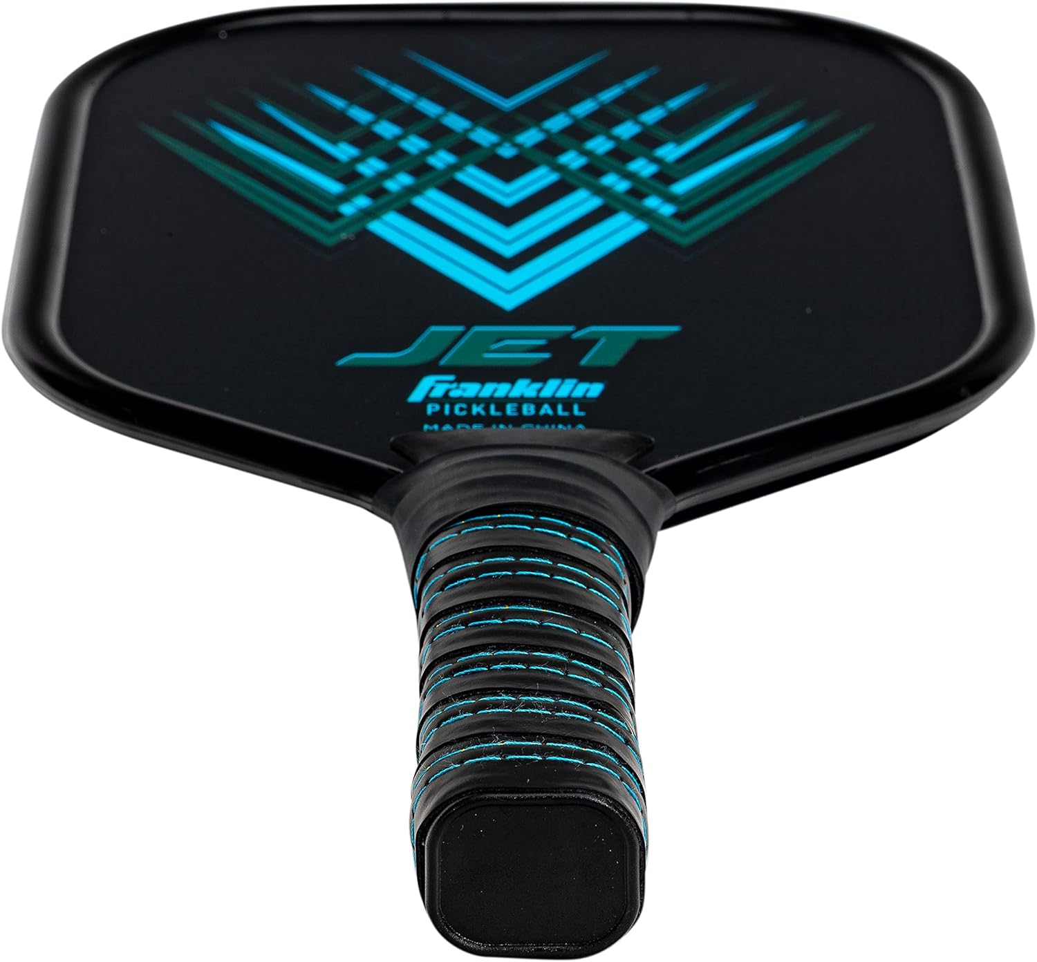 Franklin Sports Pickleball Paddle - Titus + Jet Aluminum Plated Pickleball Paddles - USA Pickleball (USAPA) Approved Paddle - 8Mm Thick Core - Blue image number 6