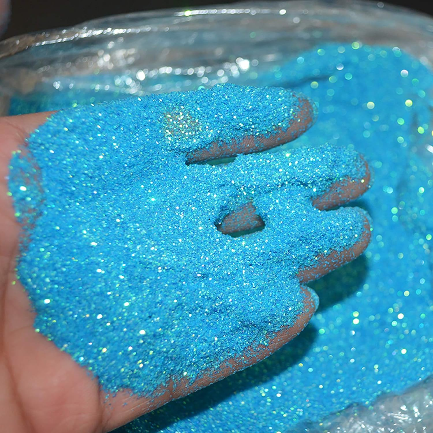 1 Pc Neon Pigment Gradient Shinny Natural Mica Nail Powders Metallic Manicure Pigment image number 2