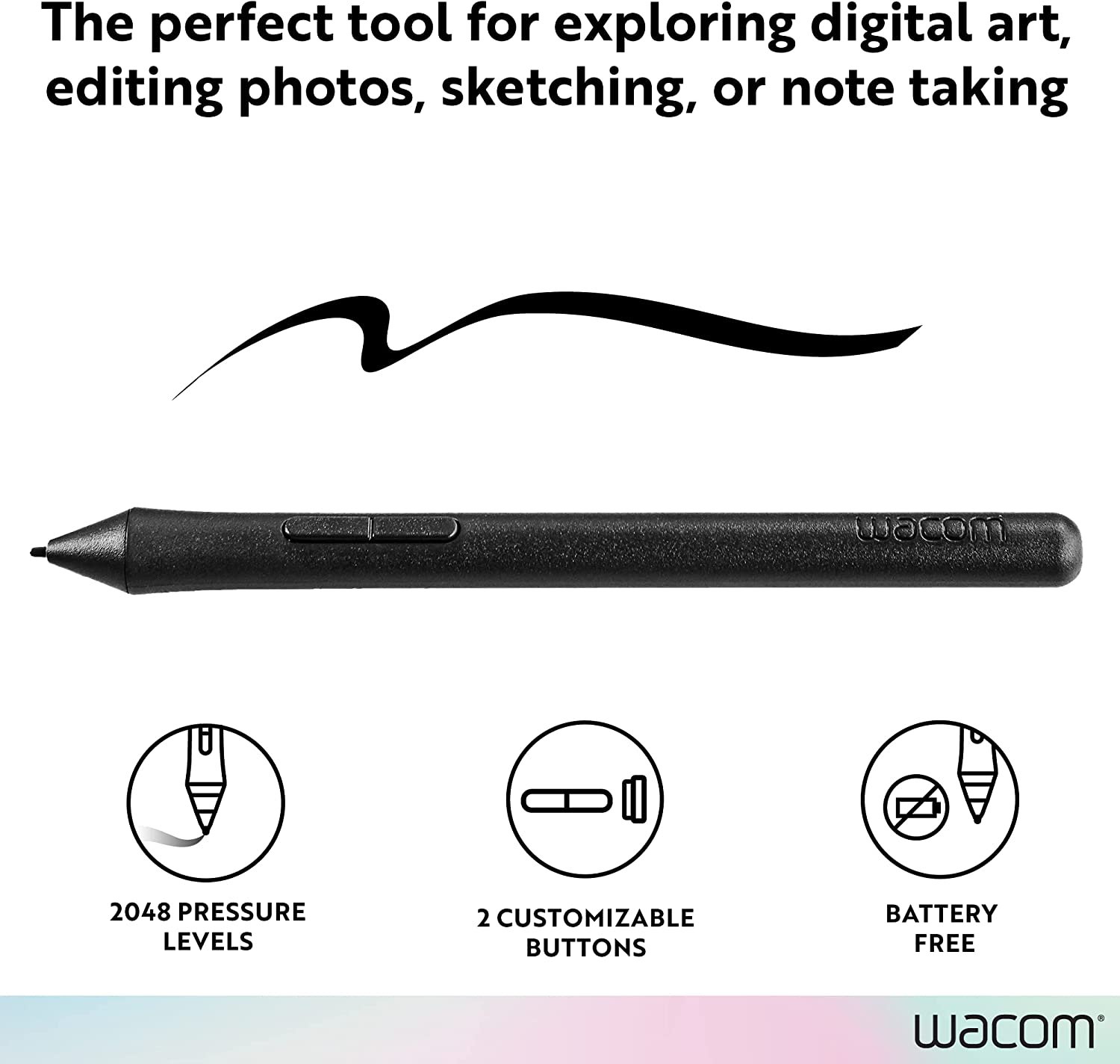 Wacom Intuos Pen (Lp190K),Black image number 5