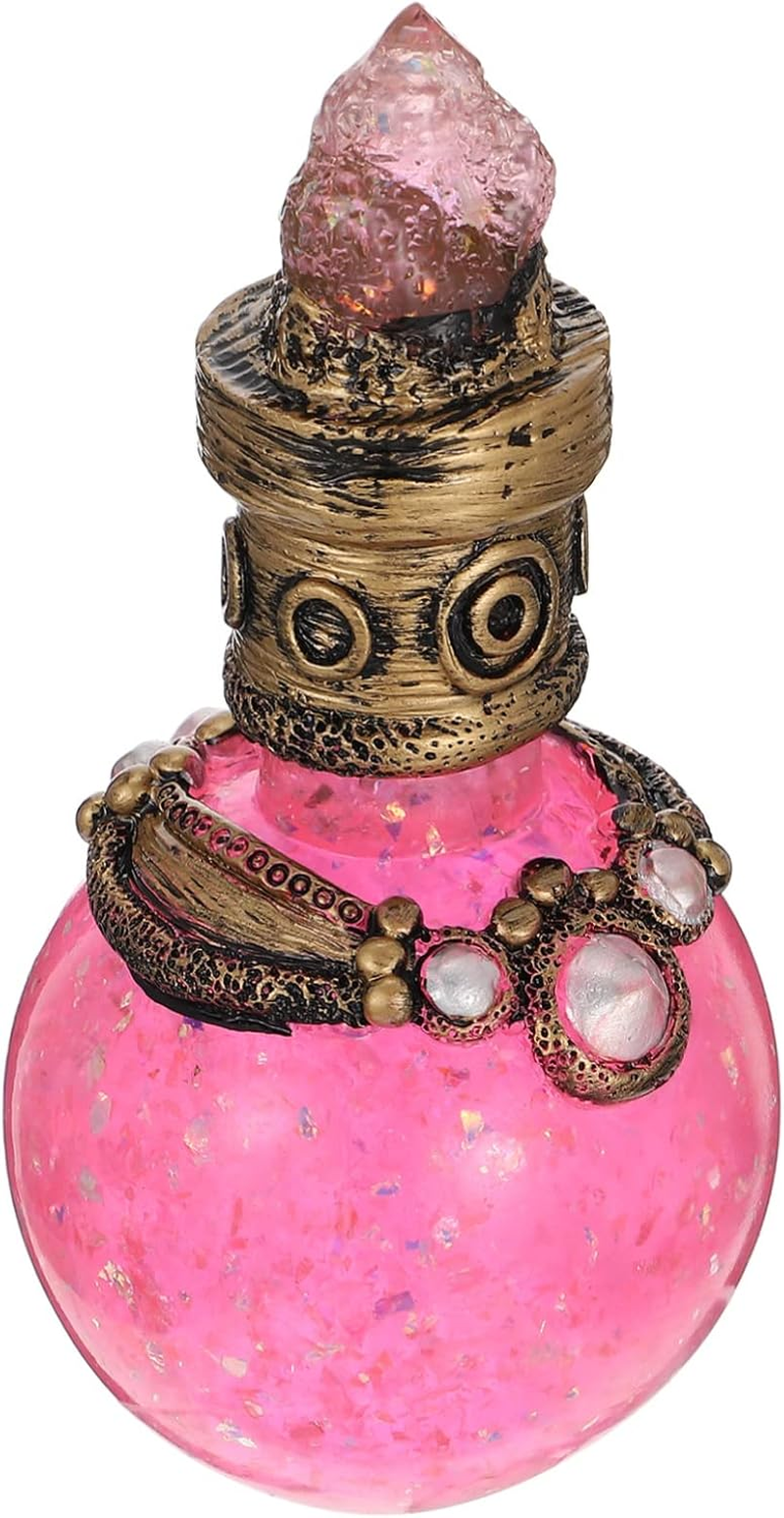 Alasum 1Pc Delicate Shiny Bottle Figurine Creative Mermaid Moonlight Decor for Home Unique Indoor Ornaments to Add Warmth and Style to Your Space for Art Lovers