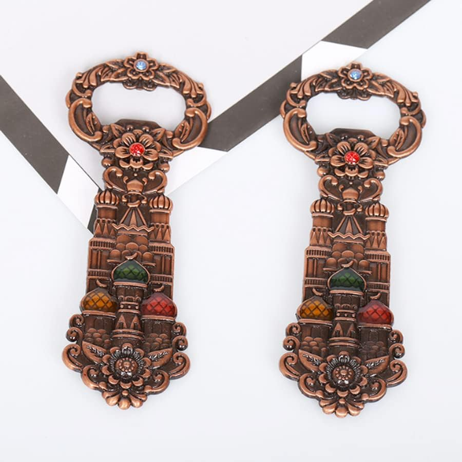 ARFUKA Bottle Opener Beer Bottle Opener Retro Castle Shaped Soda Beverage Beer Bottle Opener Women Men Gift for Wedding Christmas and Birthday image number 4