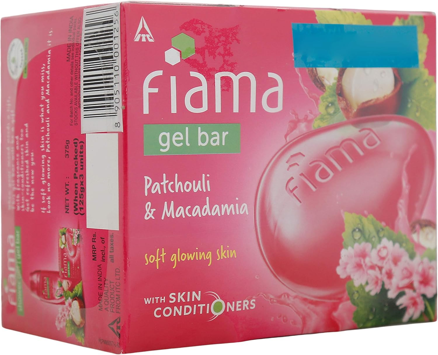 Fiama Di Wills La Fantasia Bathing Bar, 125G (Pack of 3) image number 2