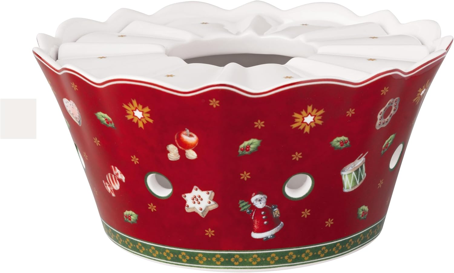 Villeroy & Boch - Toy'S Delight Multi-Coloured Tea Warmer, Tea Warmer, Christmas Tableware, Christmas Pattern, Premium Porcelain