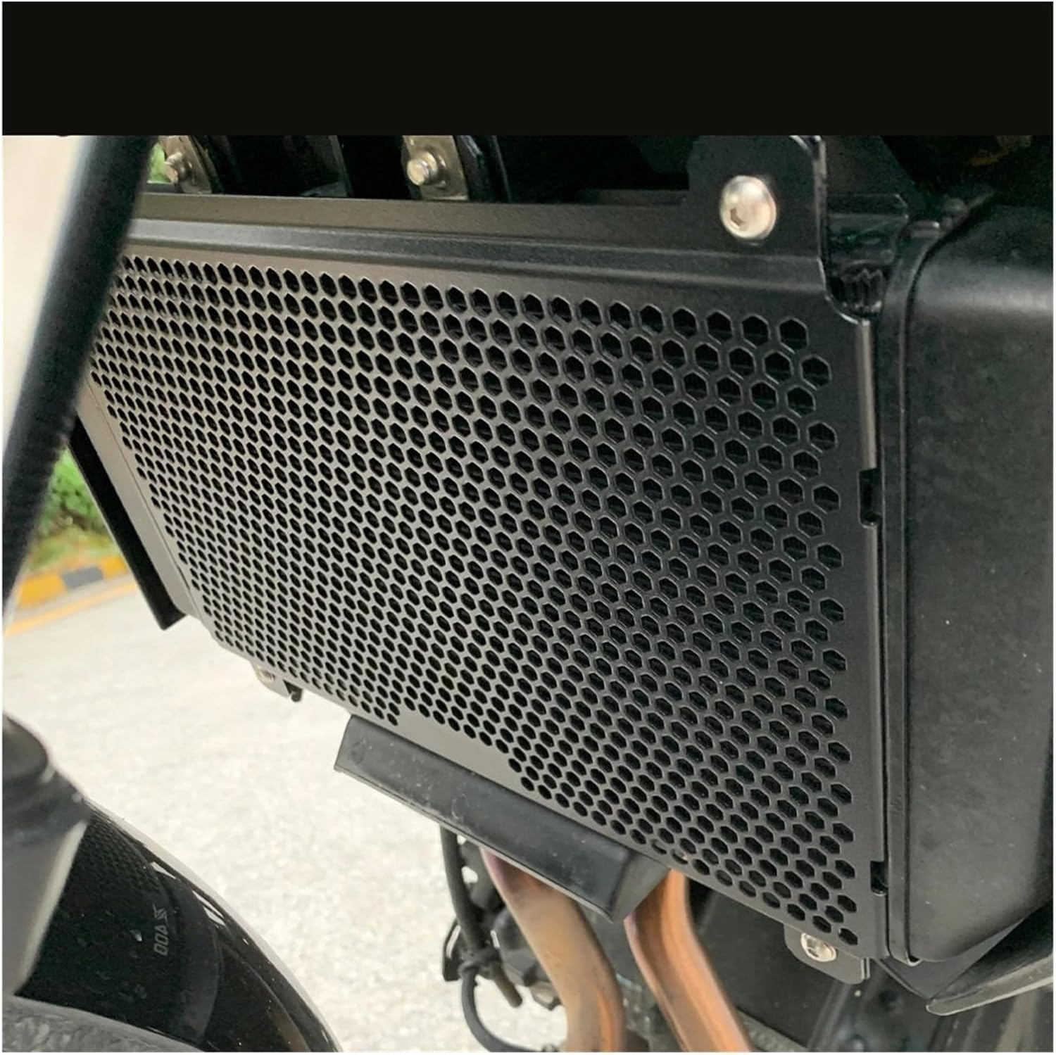 Coehaopike Motorcycle Accessorie Radiator Guard Protector Grille Cover Compatible with Z400 Ninja 400 Z 400 Ninja400 2019-2021 2022 2023 2024 image number 6