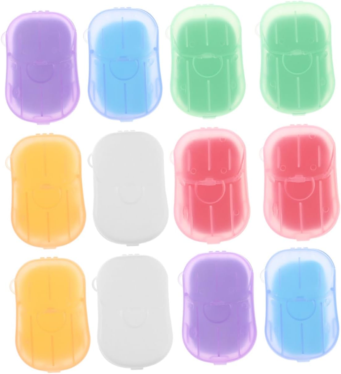 HOODANCOS Portable Travel Soap Sheets Hand Washing Soap Slices for Outdoor Activities Lightweight and Convenient Soap Paper for All Skin Types for Camping and Hiking image number 2