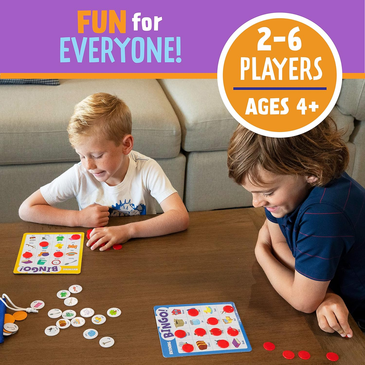 Peaceable Kingdom | Bingo: Rhyming Bingo!