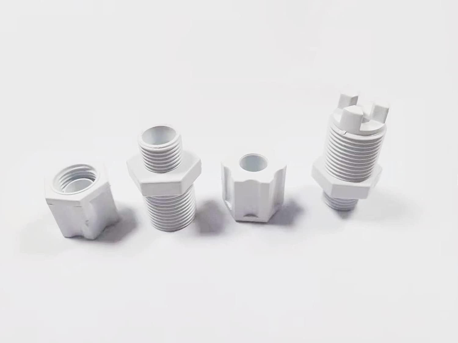 Clorinator Parts Check Valve and Inlet Fitting Adapter Assembly 1/4" Mpt for CL200 CLX220EA Series Pool Chemical Feeder