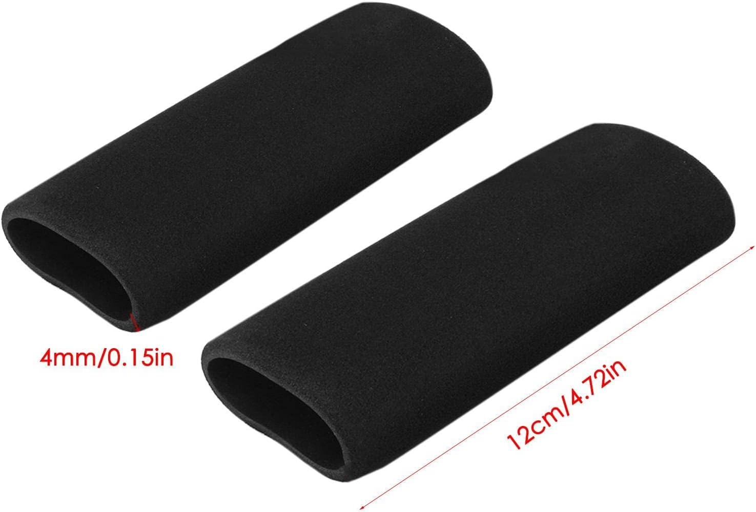 Motorcycle Handlebar Shock | Non-Slip and Anti-Vibration Soft Handlebar Grip | Non-Slip Foam Sponge Comfort Handle Ngumms image number 5