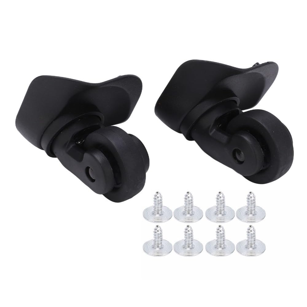 &zwnj;2-Pack A23 Luggage Replacement Wheels 360&deg; Swivel Silent Casters for Suitcases & Trolleys, with 8 Screws Durable PP+PET Travel Spare Parts&zwnj; image number 5