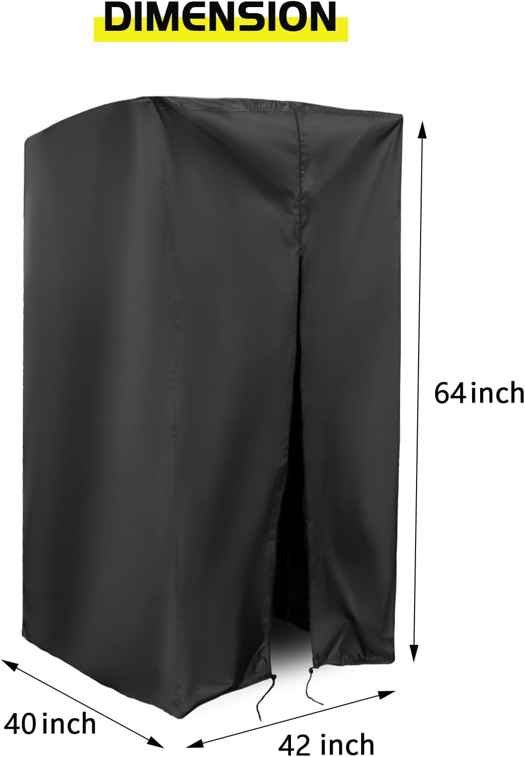 Protective Cover for Pull up Bar Station, Waterproof& Dustproof Cover for Power Tower/Pull up Dip Station-Indoor or Outdoor image number 6