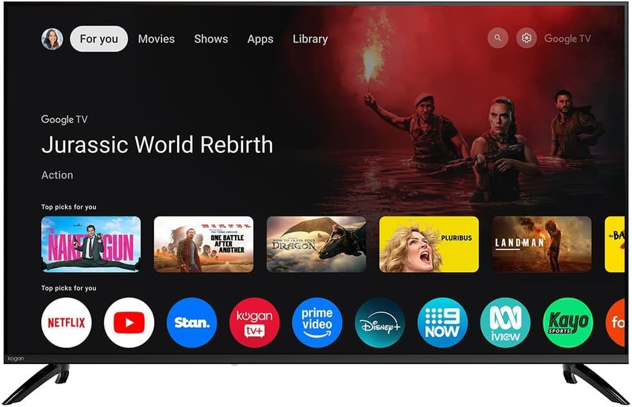 Kogan 55" LED 4K Smart AI Google TV - U95T - KALED55U95TB - 55 Inch image number 4