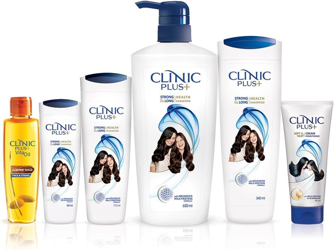 Clinic plus Strong and Long Shmpoo, 650Ml image number 4
