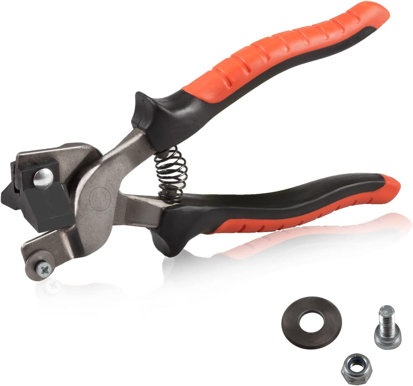 SPEEDWOX 8" Mosaic Nippers, Mosaic Tile Cutter, Ceramic Tile Nippers Mosaic Tools, Glass Tile Cutting Pliers with Strong Plastic Breaker Bar Scoring Wheel for Cutting Mosaic Glass Ceramic Mirror image number 1