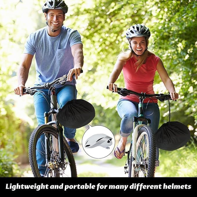 Helmet Protection Storage Bag, 2Pcs Light Weight Motorcycle Helmet Bags with Drawstring,Polyester Motorcycles Helmet Bags with Drawstring image number 6