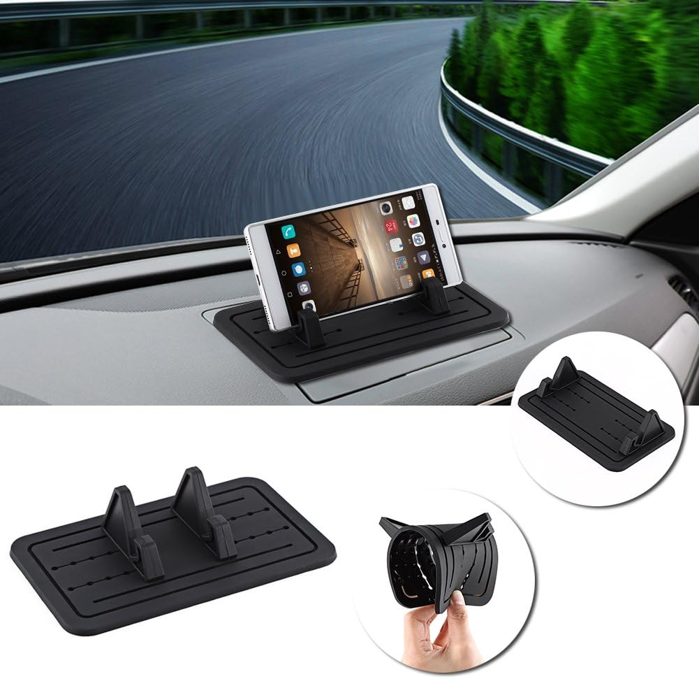 Ejoyous Car Phone Holder, Universal Silicone Car Mobile Phone Mount Mat for Various Dashboards image number 2