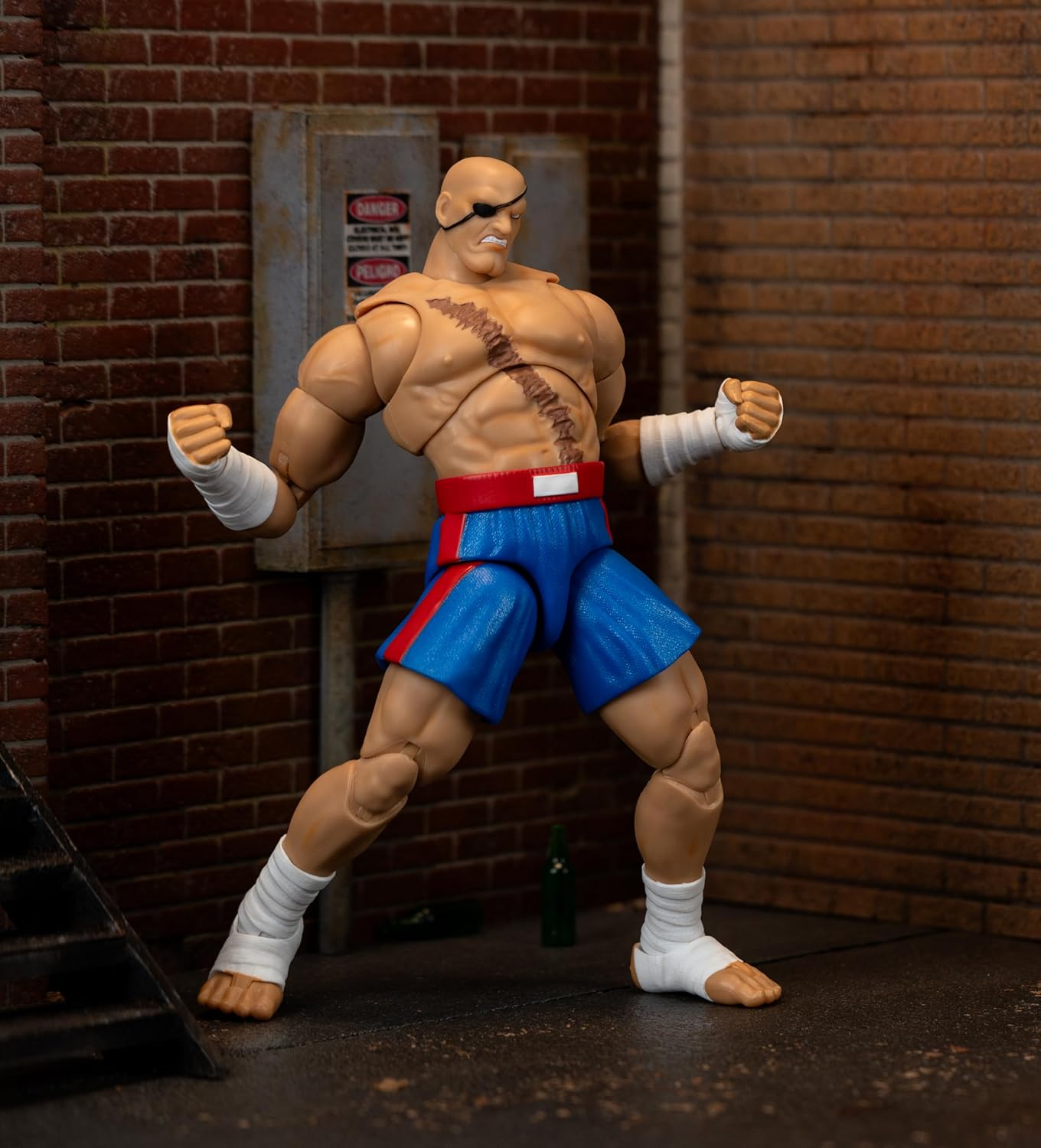 Jada Toys Street Fighter II - 6 Inch Sagat Figure