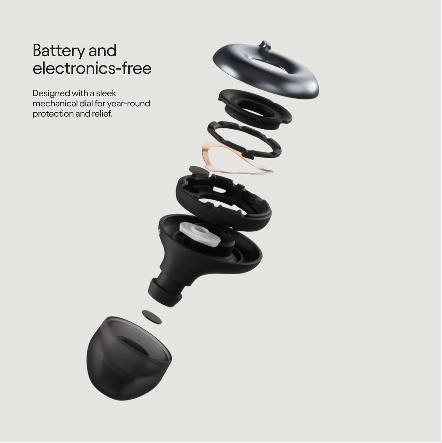 Loop Switch 2 Adjustable Ear Plugs &ndash; 3 Noise Relief Modes for Ultimate Control | Flexible Noise Reduction Earplugs for Focus, Travel, Socializing, Festivals & More | 20-26 Db (SNR) Noise Reduction - Black image number 6